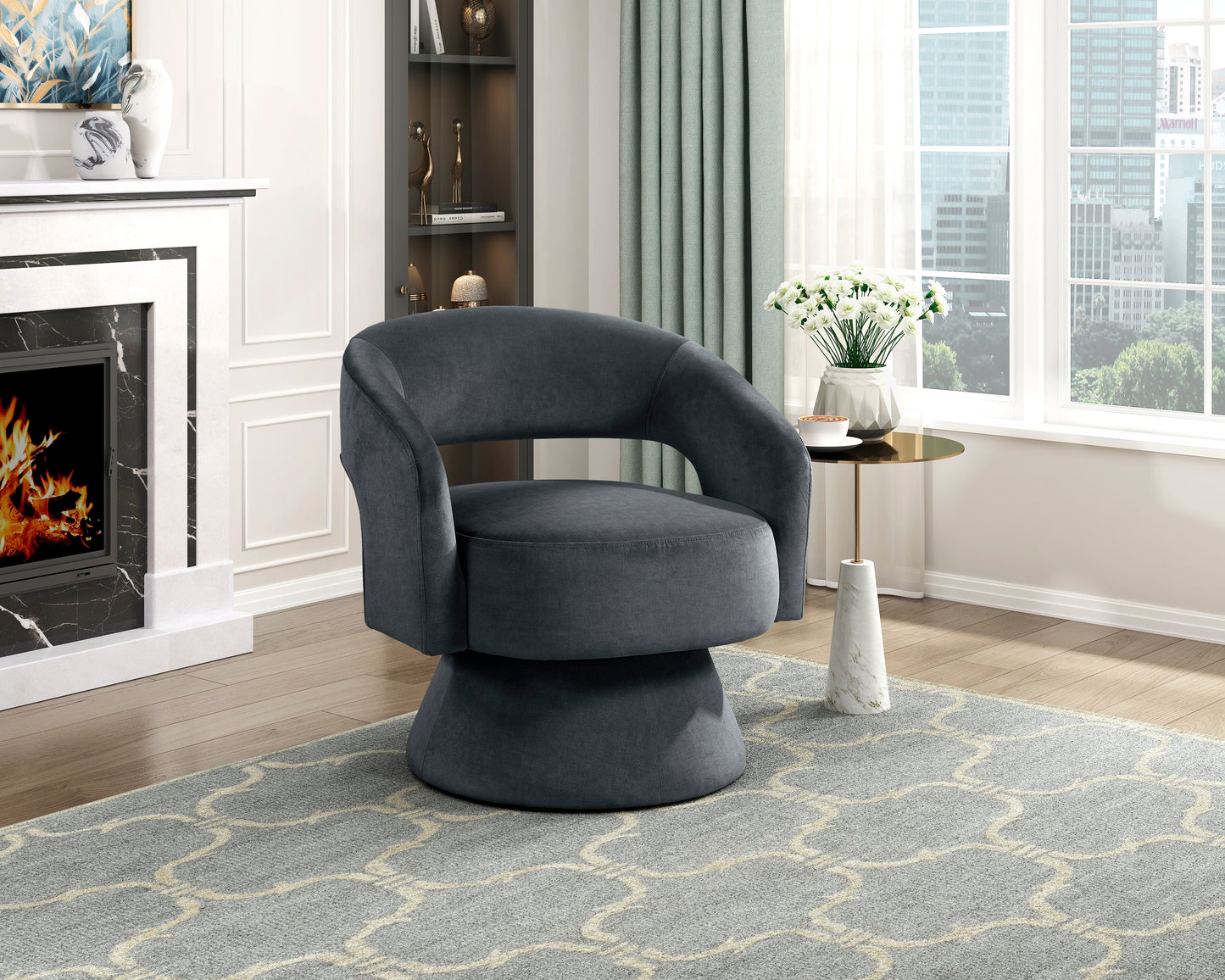 1003DGY-1 - Swivel Chair