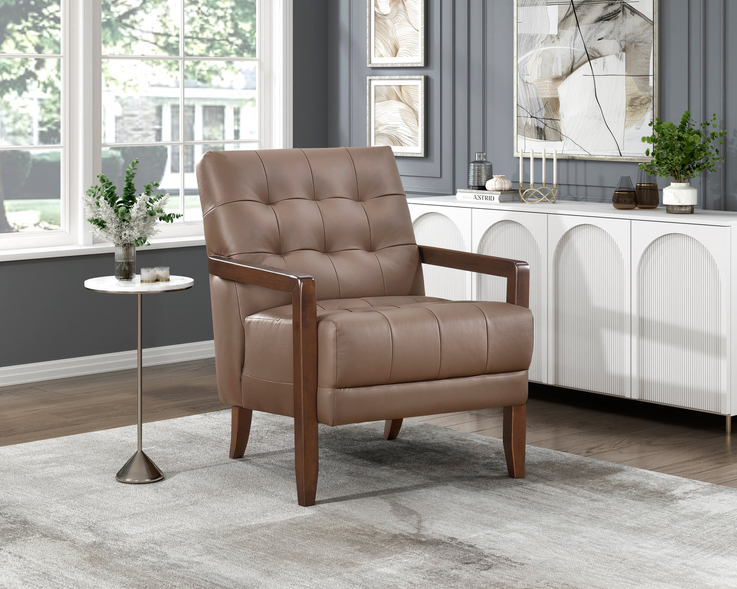 1010BRW-1 - Accent Chair