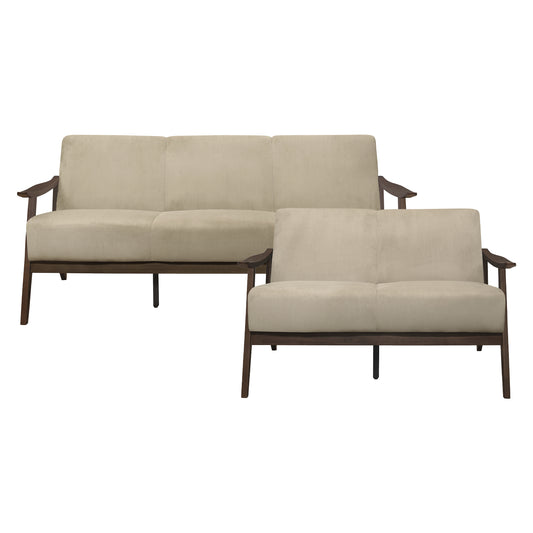 1032BR*2 - 2pc Set: Sofa, Love