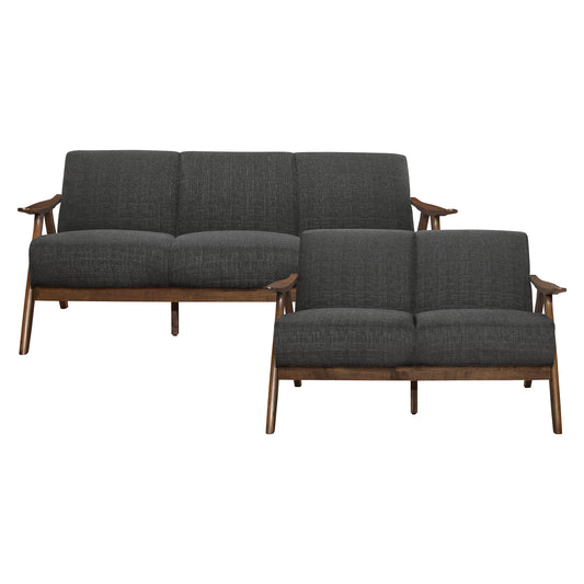 1138DG*2 - 2pc Set: Sofa, Love