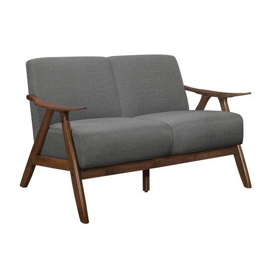 1138GY*2 - 2pc Set: Sofa, Love