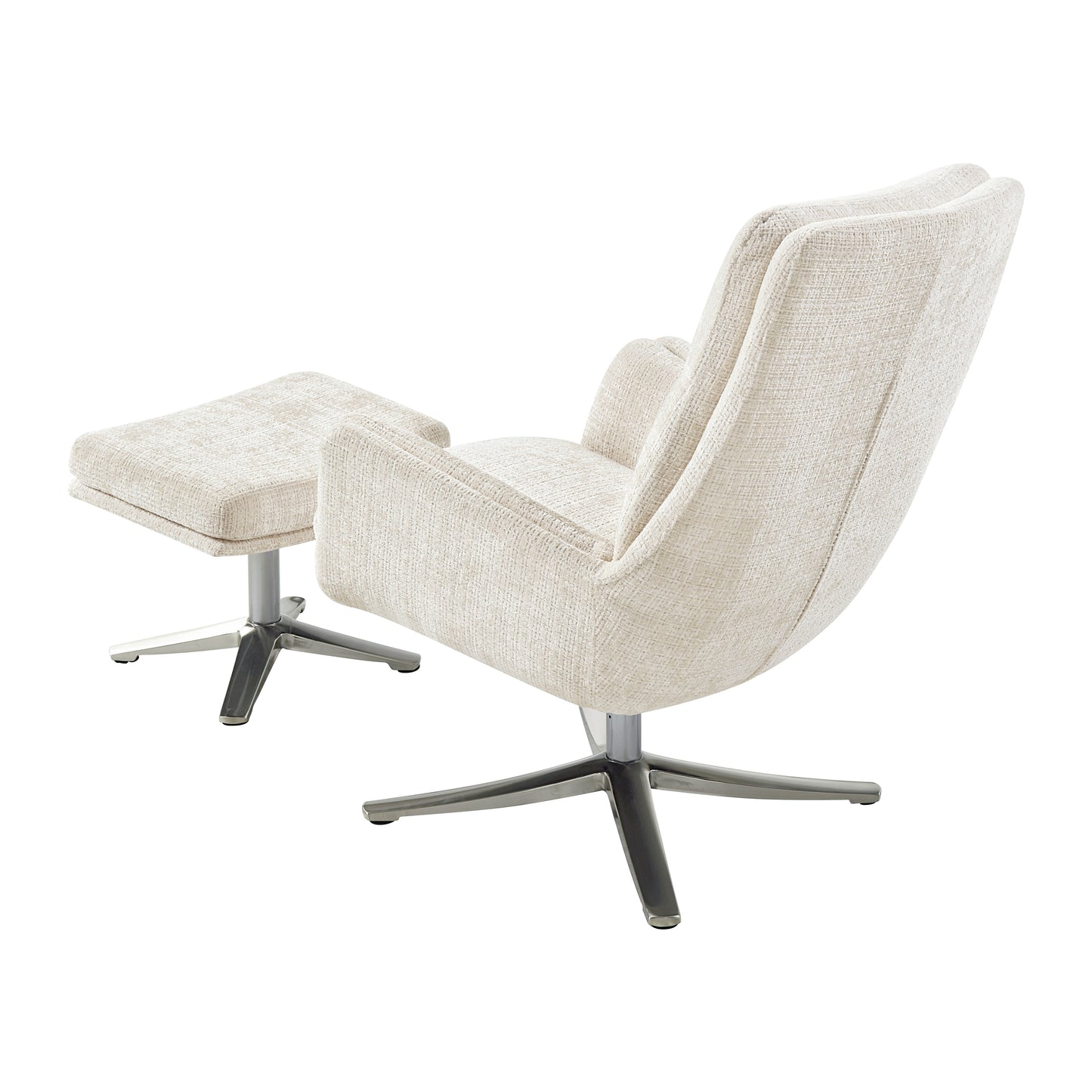 1159BE - Swivel Chair with Ottoman