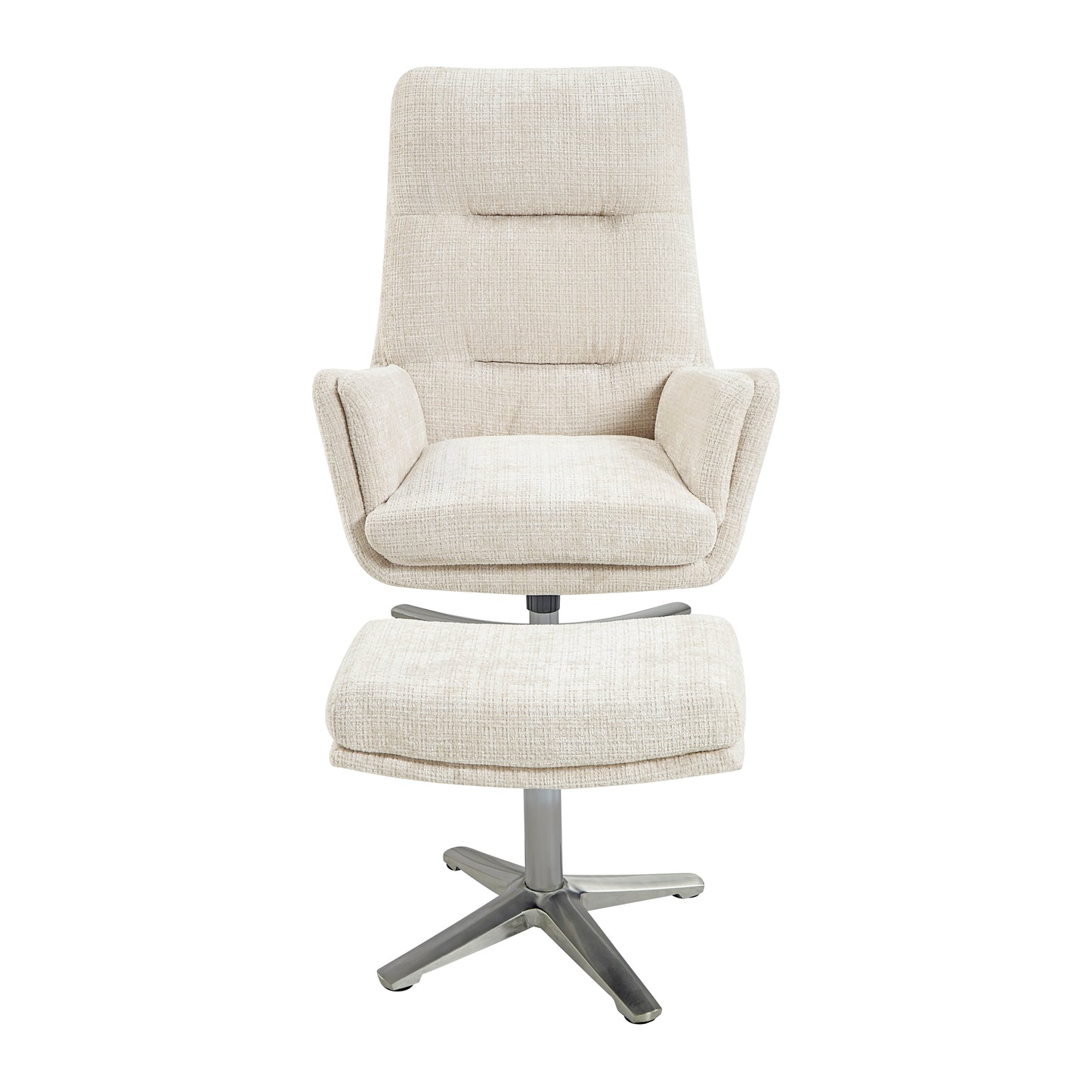 1159BE - Swivel Chair with Ottoman
