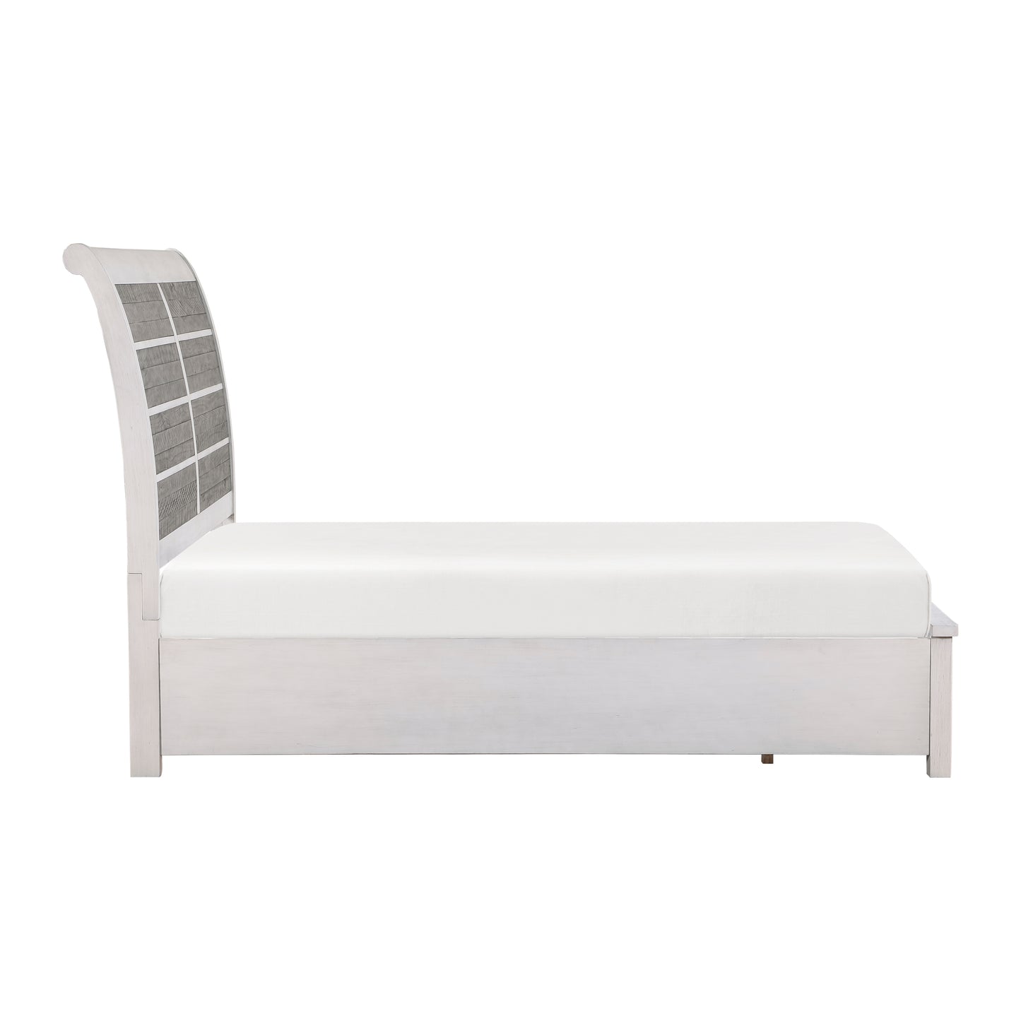 1303K-1CK* - (3) California King Platform Bed with Footboard Storage