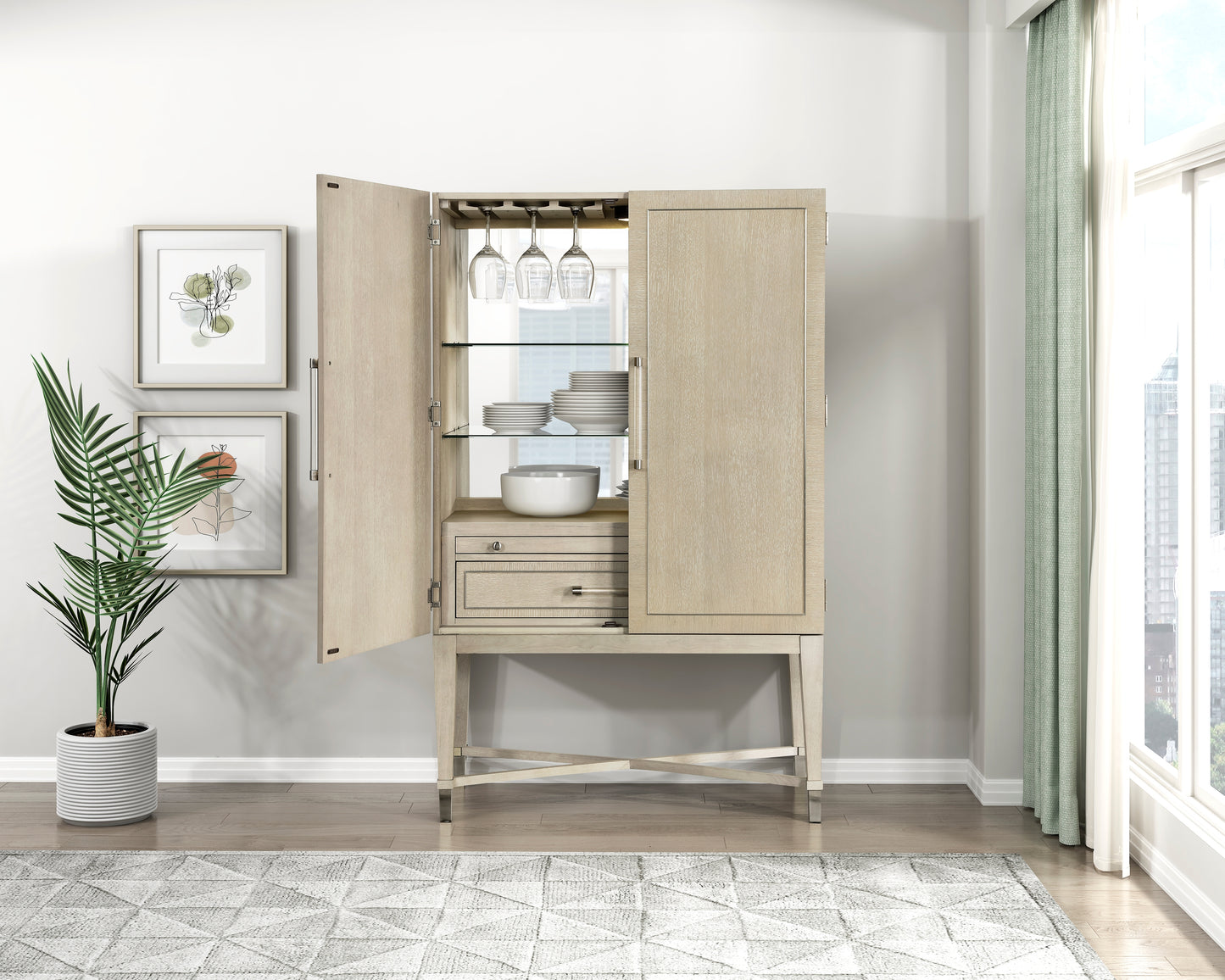 1312-44C - Bar Cabinet