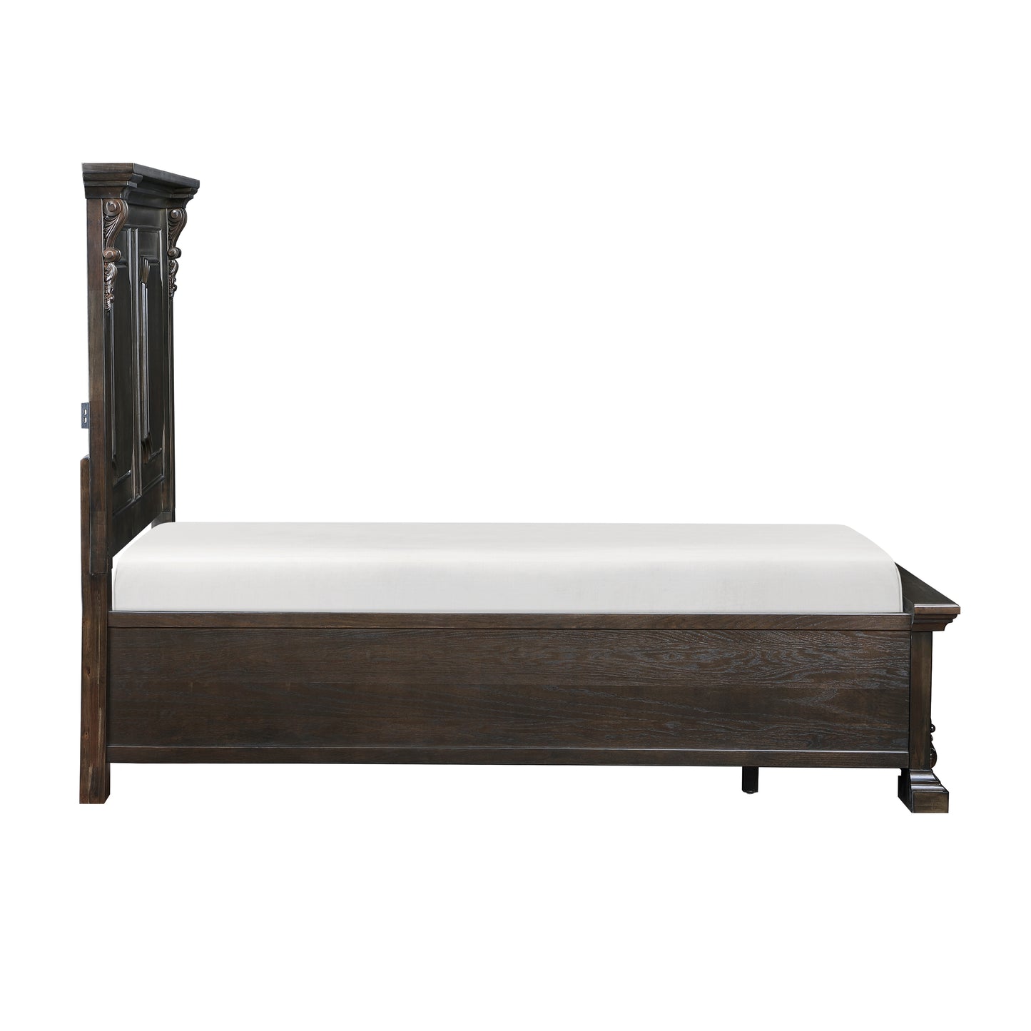 1325-1* - (3) Queen Platform Bed with Footboard Storage