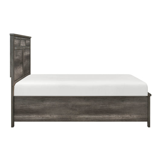 1342K-1EK* - (3) Eastern King Platform Bed with Footboard Storage