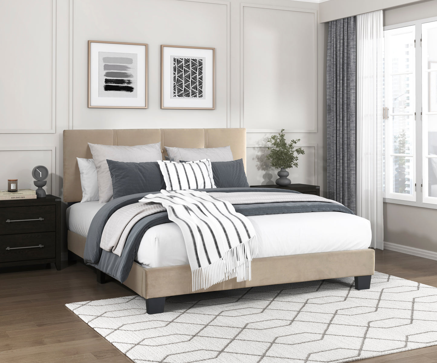 1350BRF-1 - Full Platform Bed