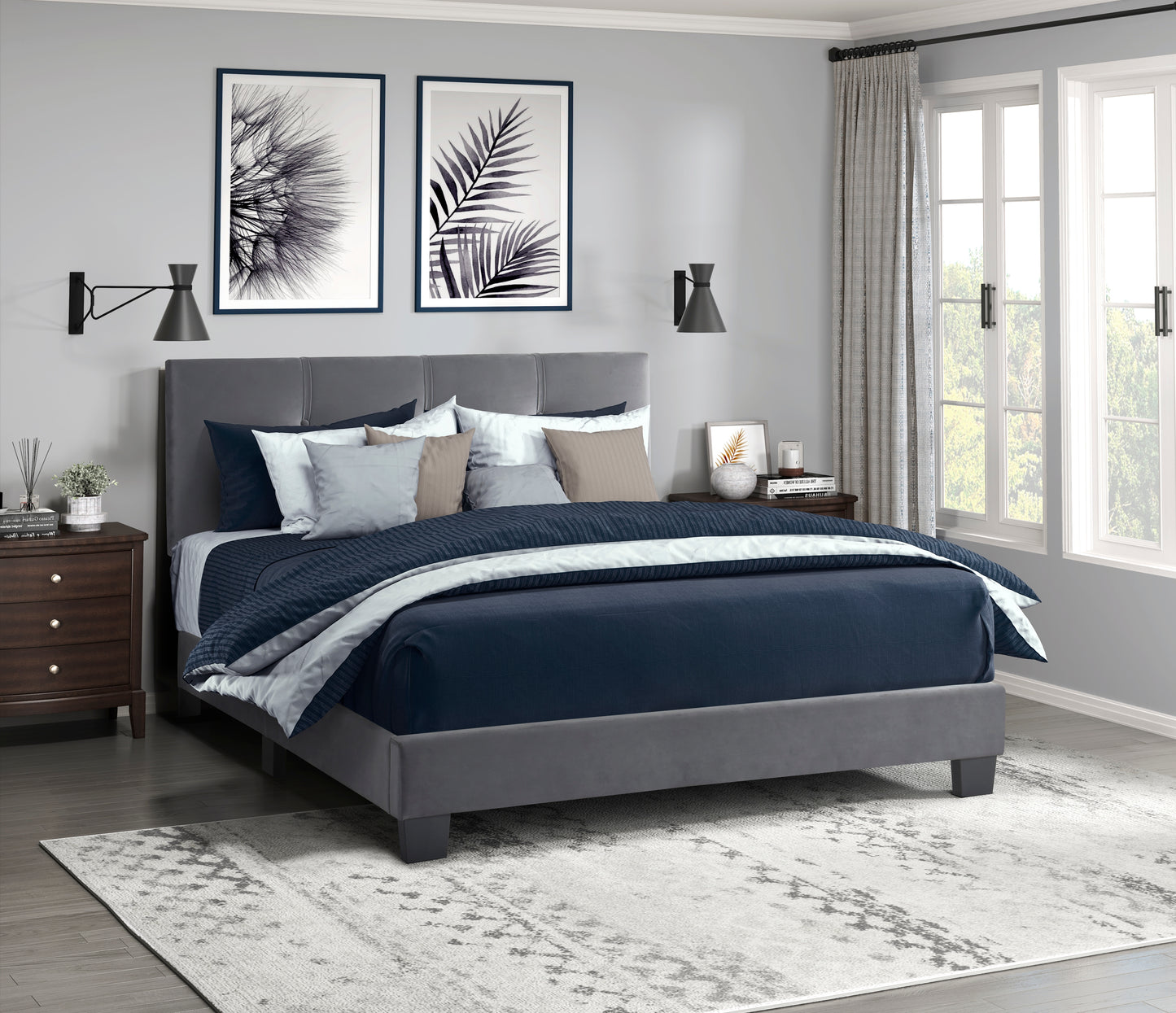 1350DGF-1 - Full Platform Bed
