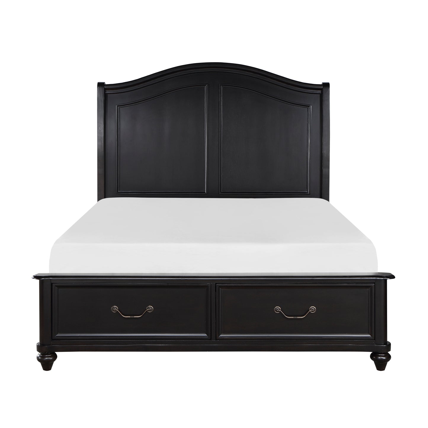 1420K-1CK* - (3) California King Platform Bed with Footboard Storage