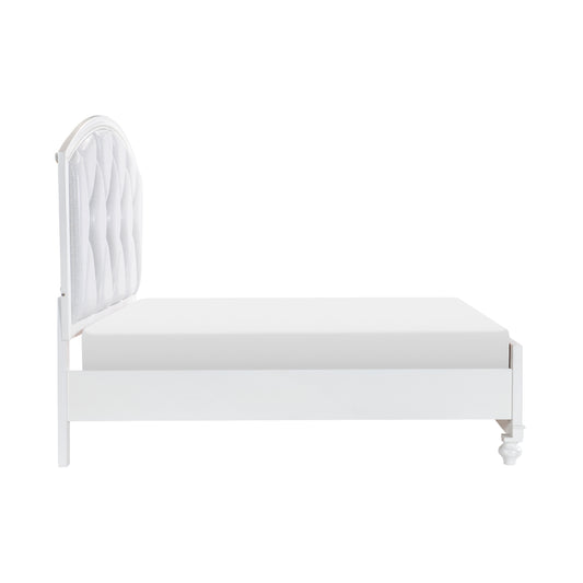 1436WK-1EK* - (3) Eastern King Platform Bed with Footboard Storage