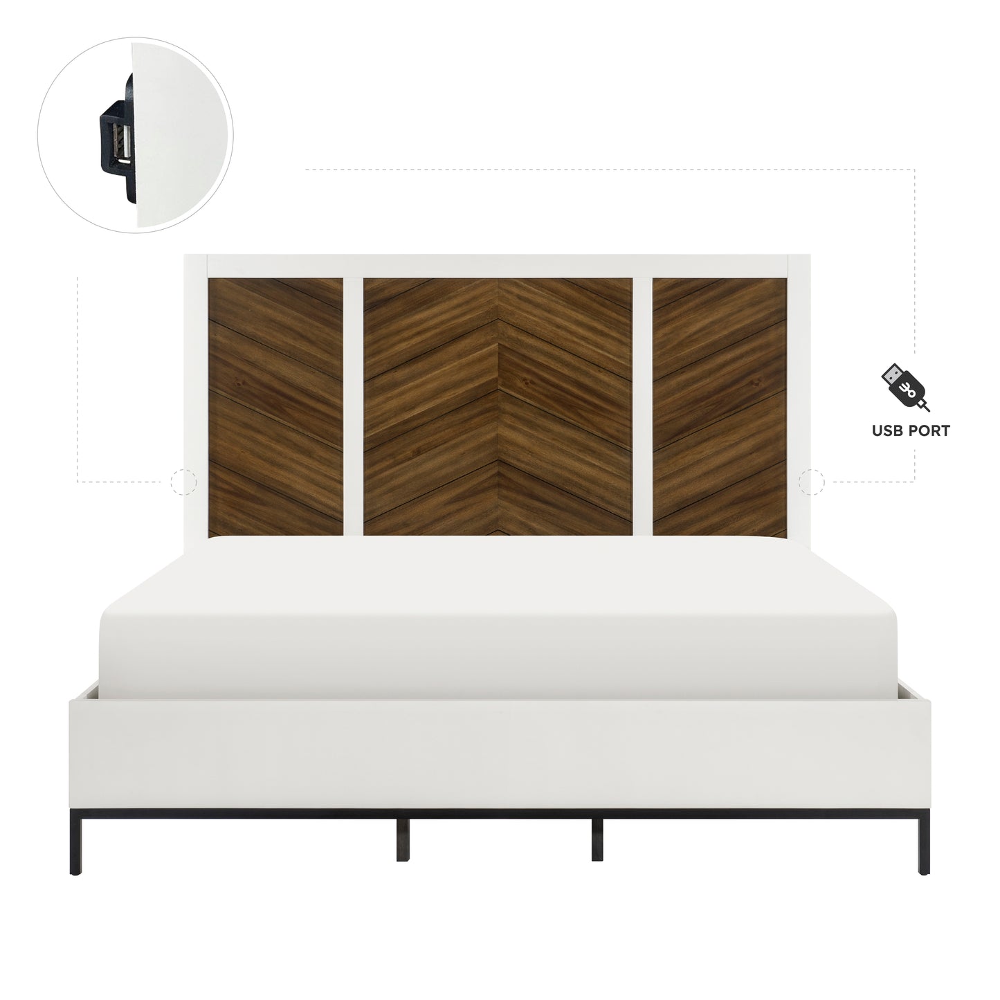 1456K-1CK* - (3) California King Bed
