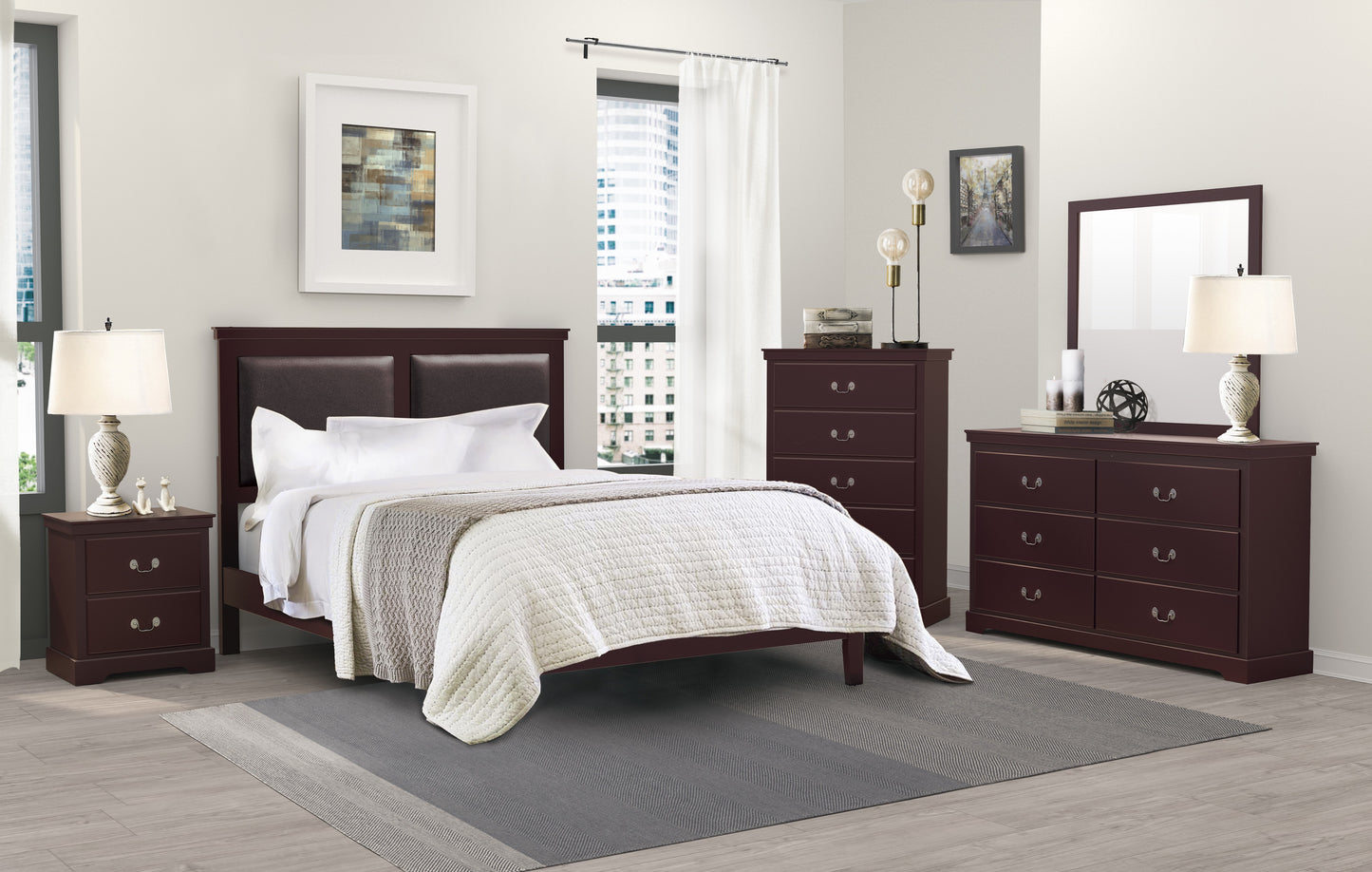 1519CH-1* - (2) Queen Bed