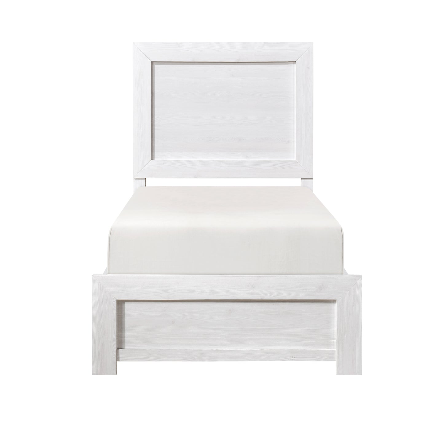1534WHT-1 - Twin Bed in a Box