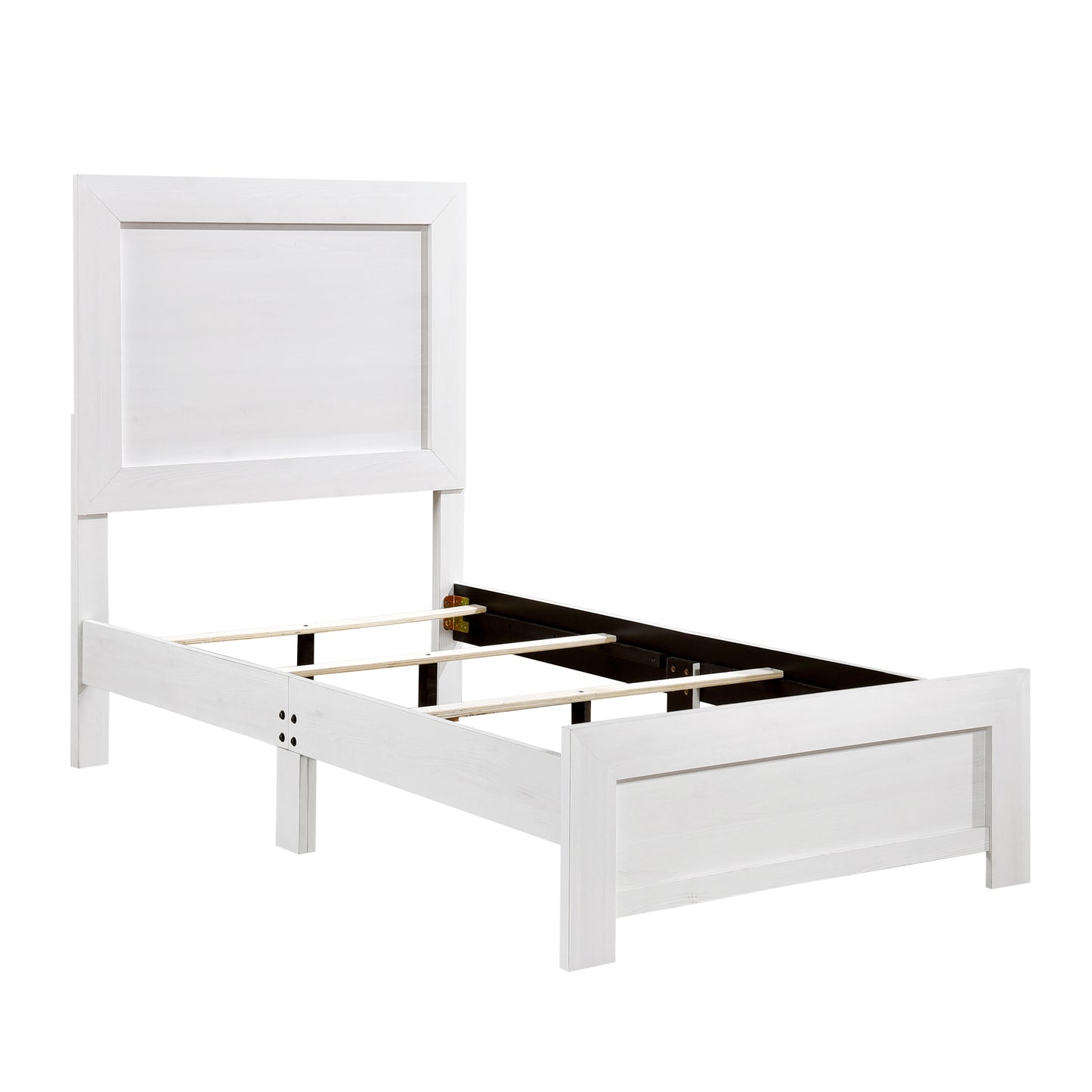 1534WHT-1 - Twin Bed in a Box
