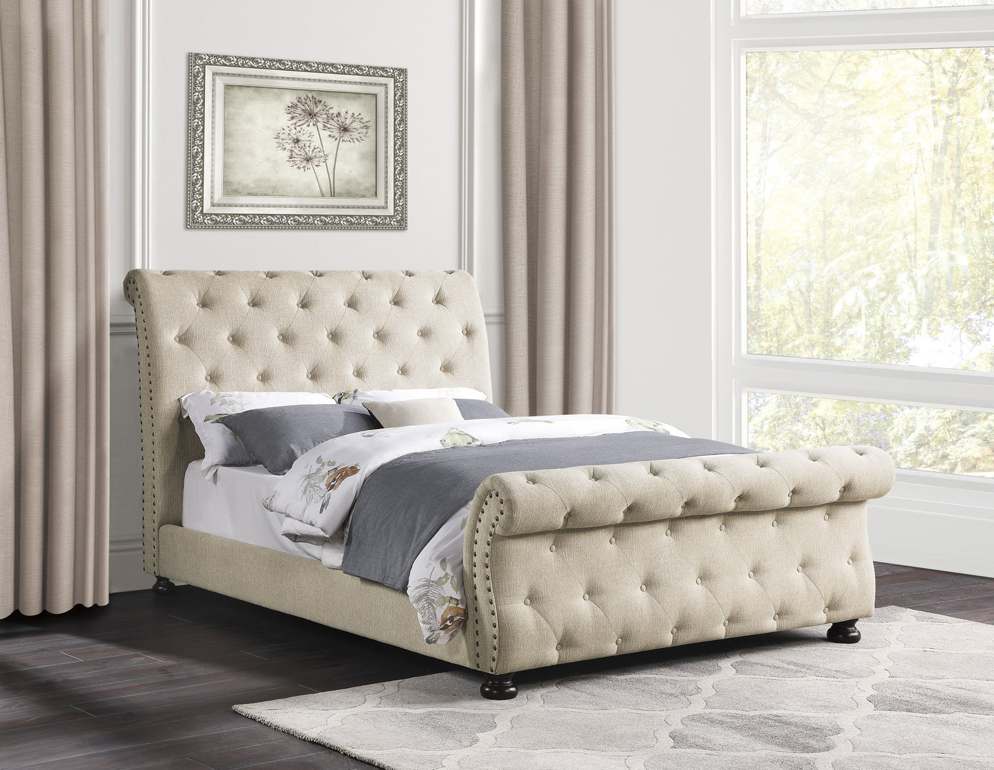 1549BE-1* - (3) Queen Bed