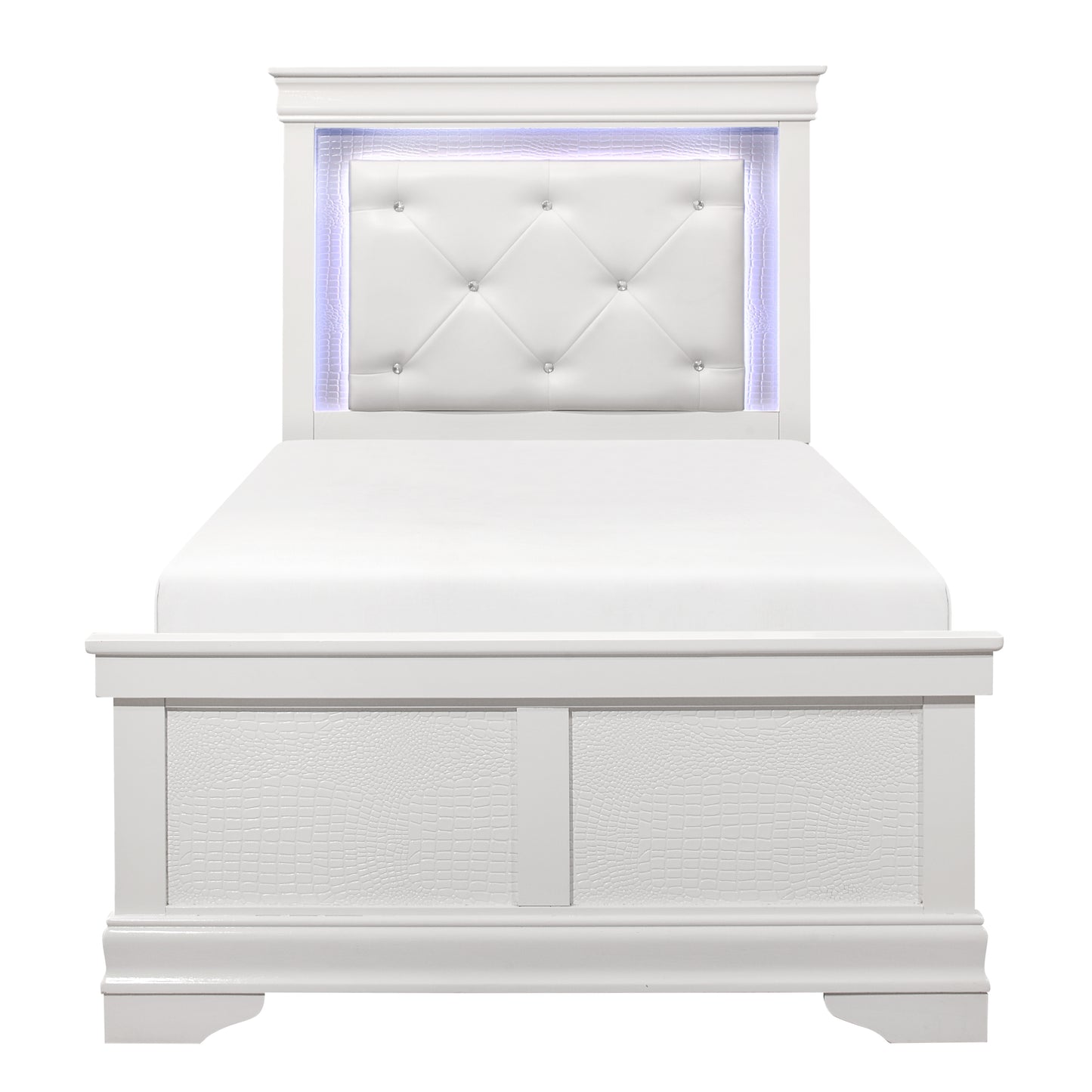 1556WT-1* - (2) Twin Bed with LED Lighting
