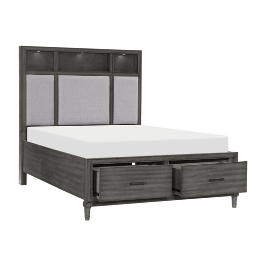 1573K-1CK* - (3) California King Platform Bed