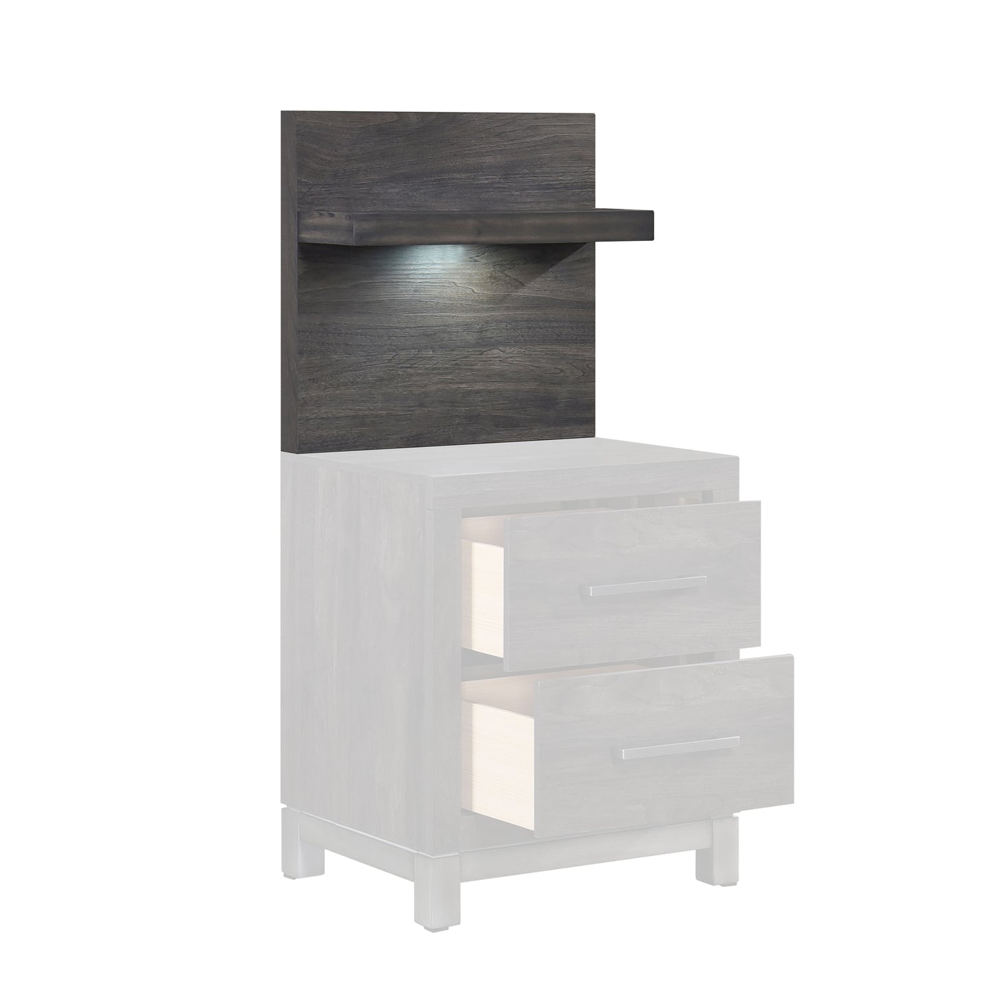 1577DG-4P - Wall Panel for Night Stand, 1-Piece