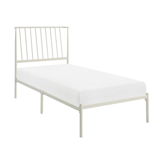 1630WHT-1 - Twin Platform Bed