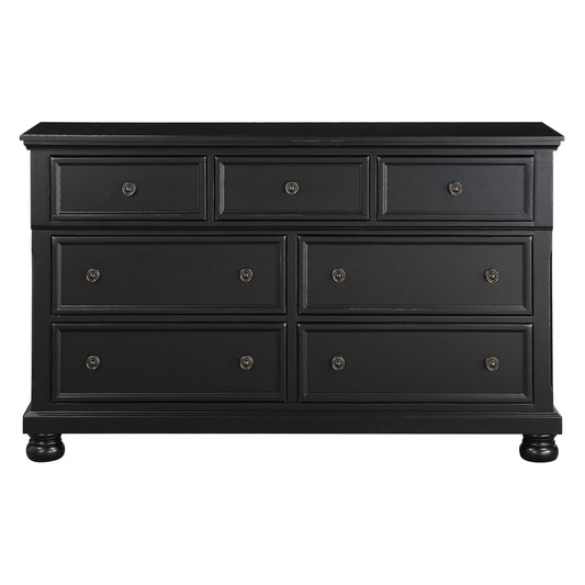 1714BK-5 - Dresser, Hidden Drawer