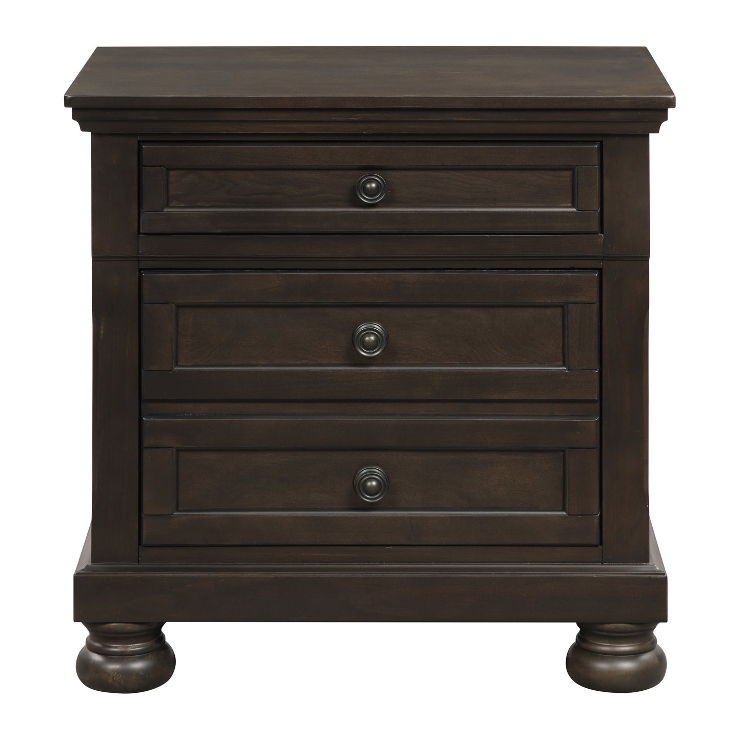 1718GY-4 - Night Stand with Hidden Drawer