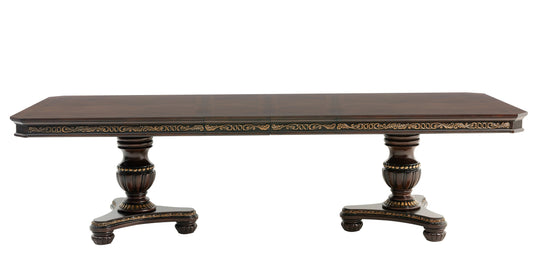 1808-112* - (2)Double Pedestal Dining Table
