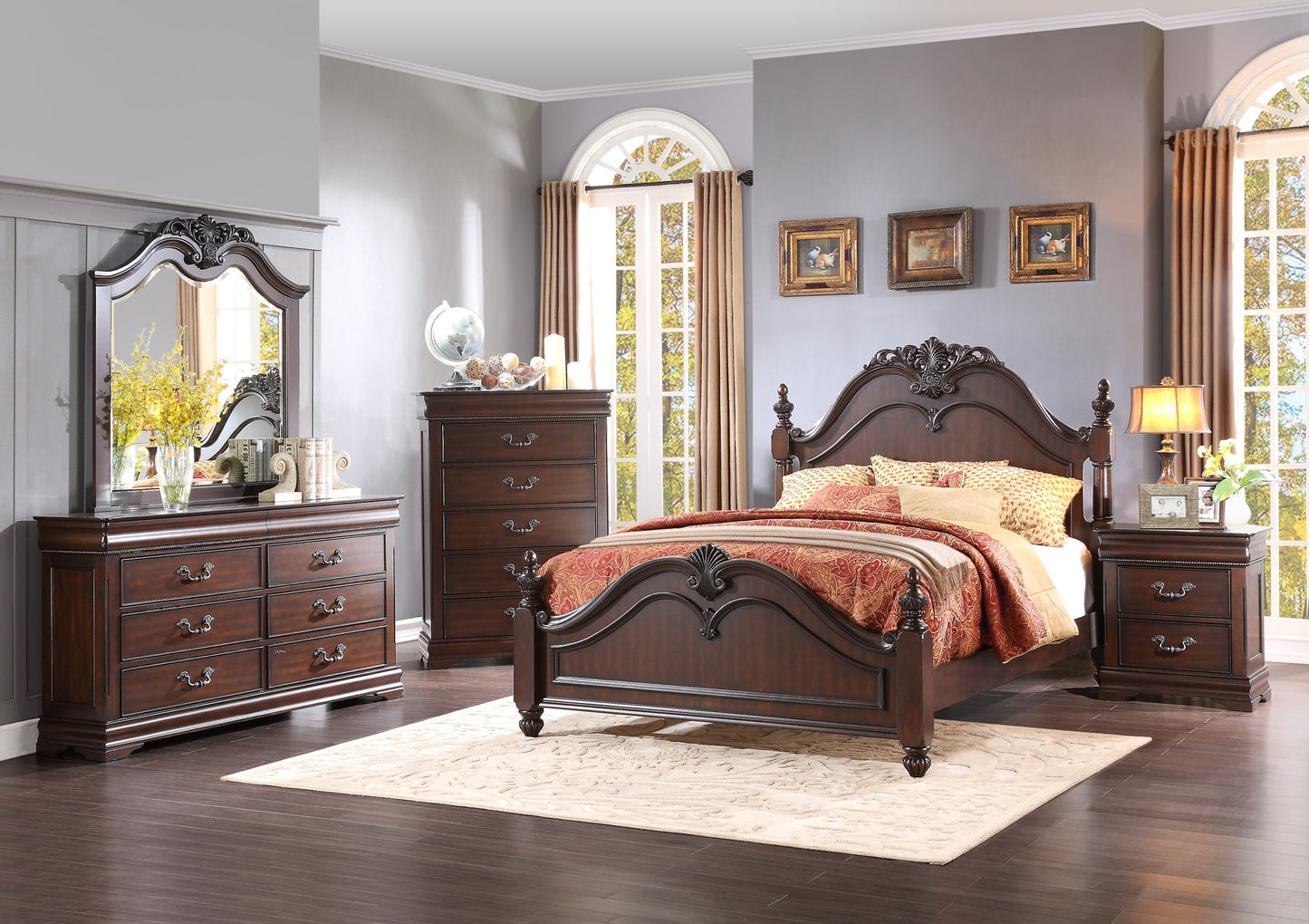 1869K-1CK* - (3)California King Bed