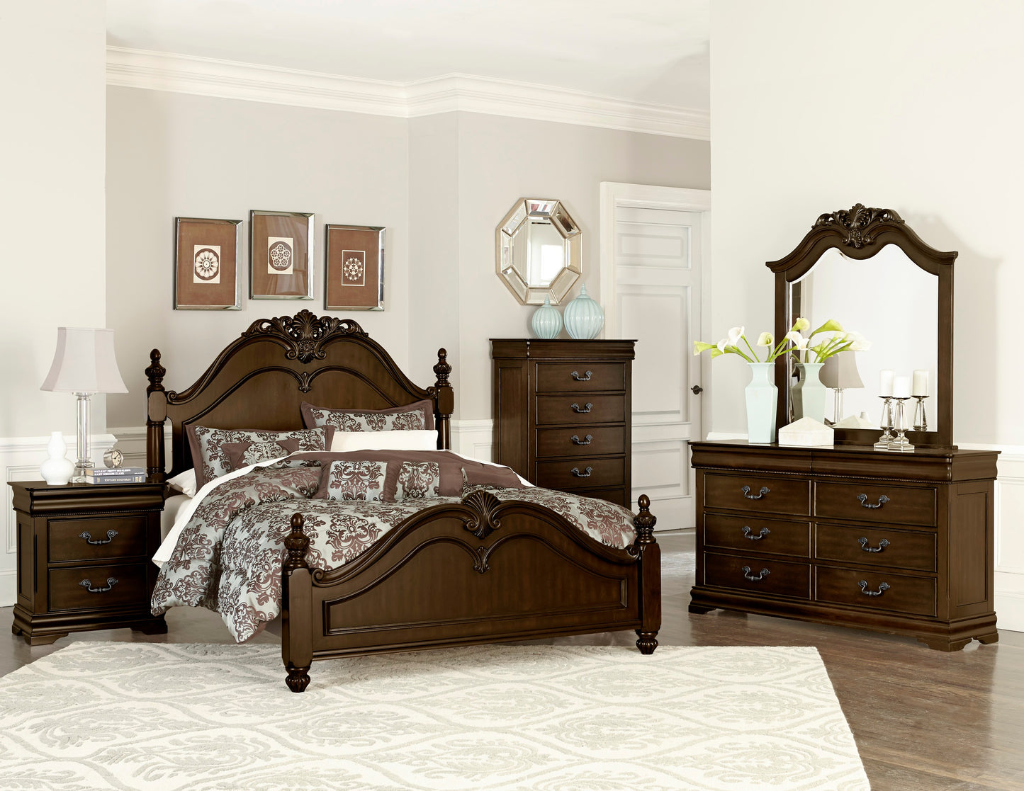 1869K-1EK* - (3)Eastern King Bed