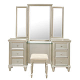 1928-15* - (3)Vanity Dresser with Mirror