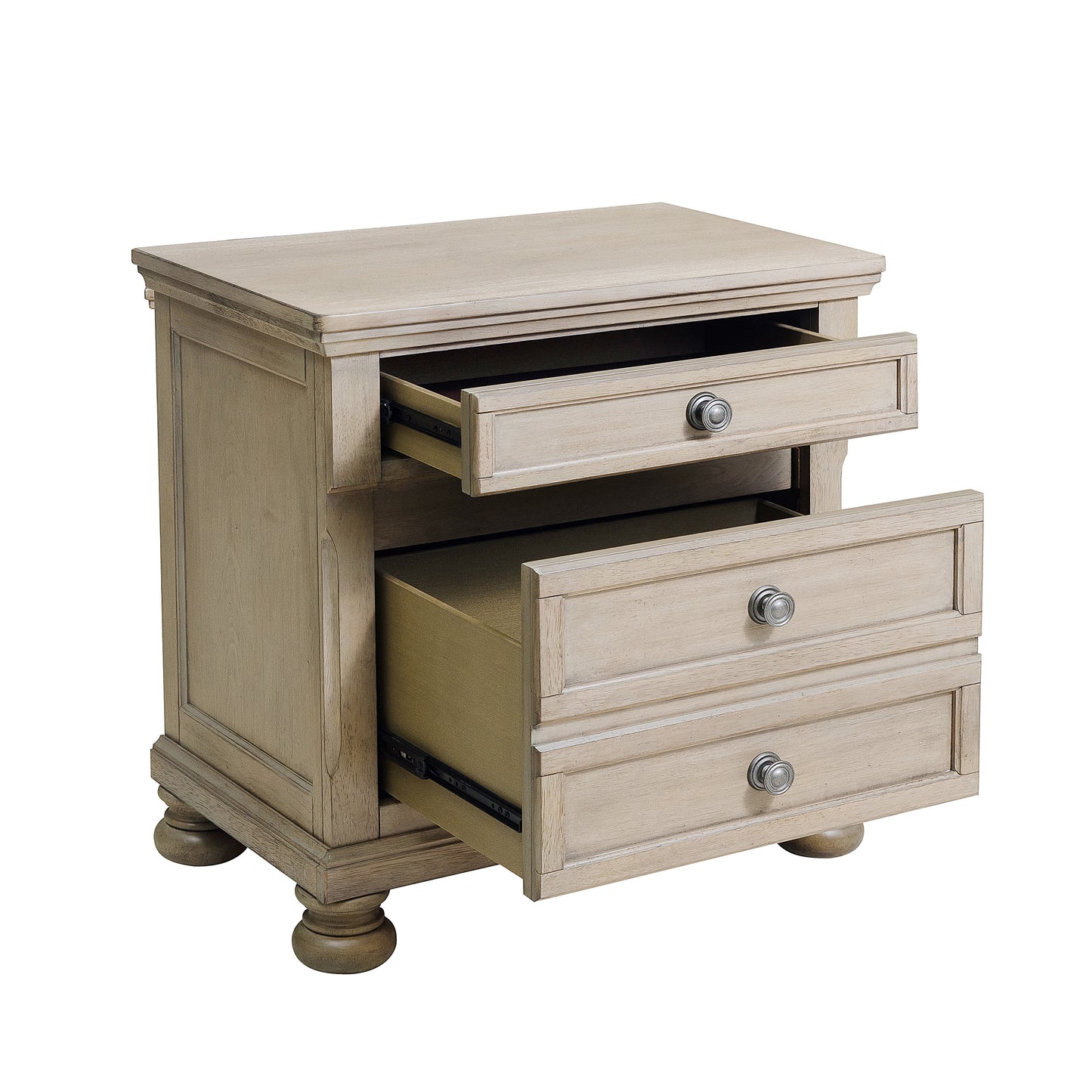 2259GY-4 - Night Stand, Hidden Drawer