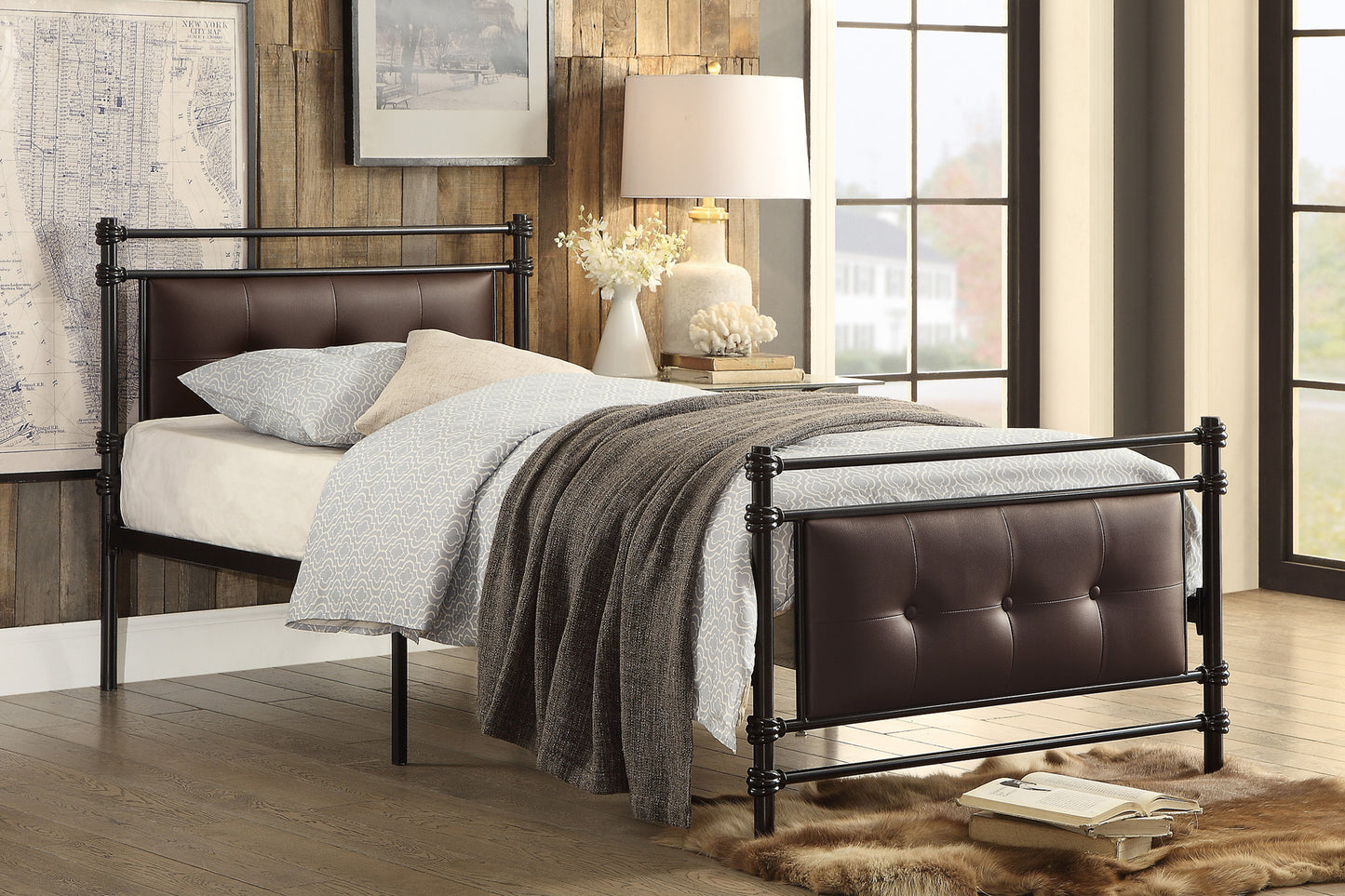 2050T-1 - Twin Platform Bed