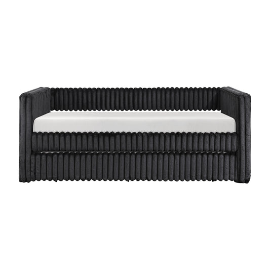 4655BLK* - (2) Daybed with Trundle