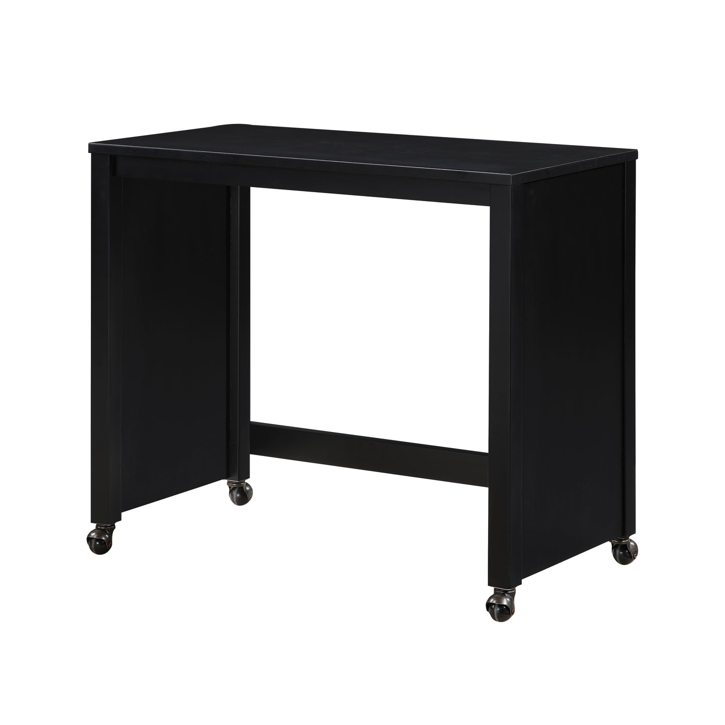 4998BLK - 3-Piece Pack Desks with Stool Set