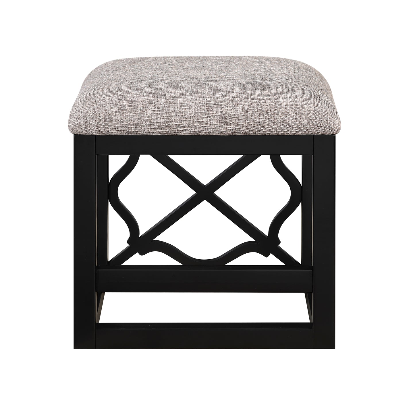 4998BLK - 3-Piece Pack Desks with Stool Set