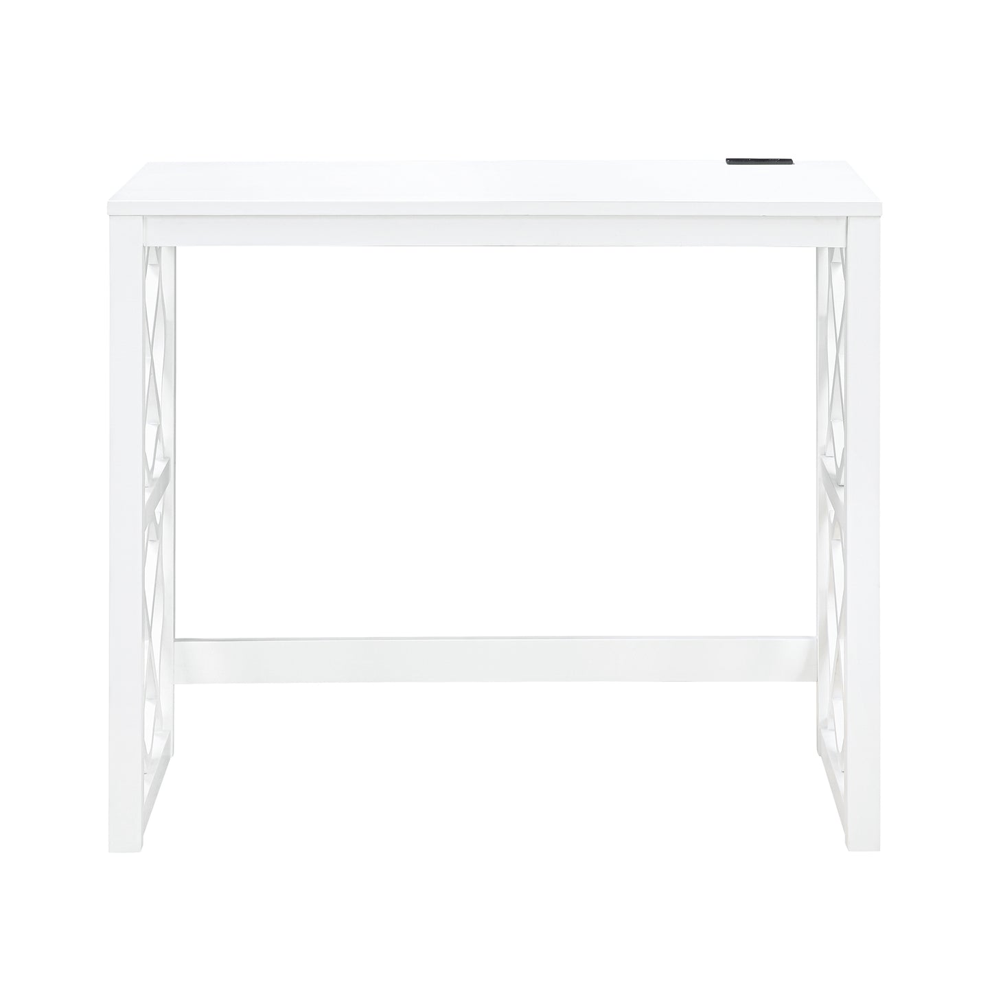 4998WHT - 3-Piece Pack Desks with Stool Set