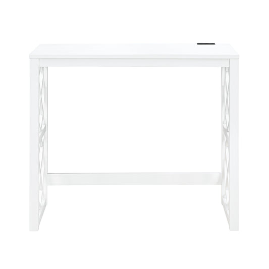 4998WHT - 3-Piece Pack Desks with Stool Set
