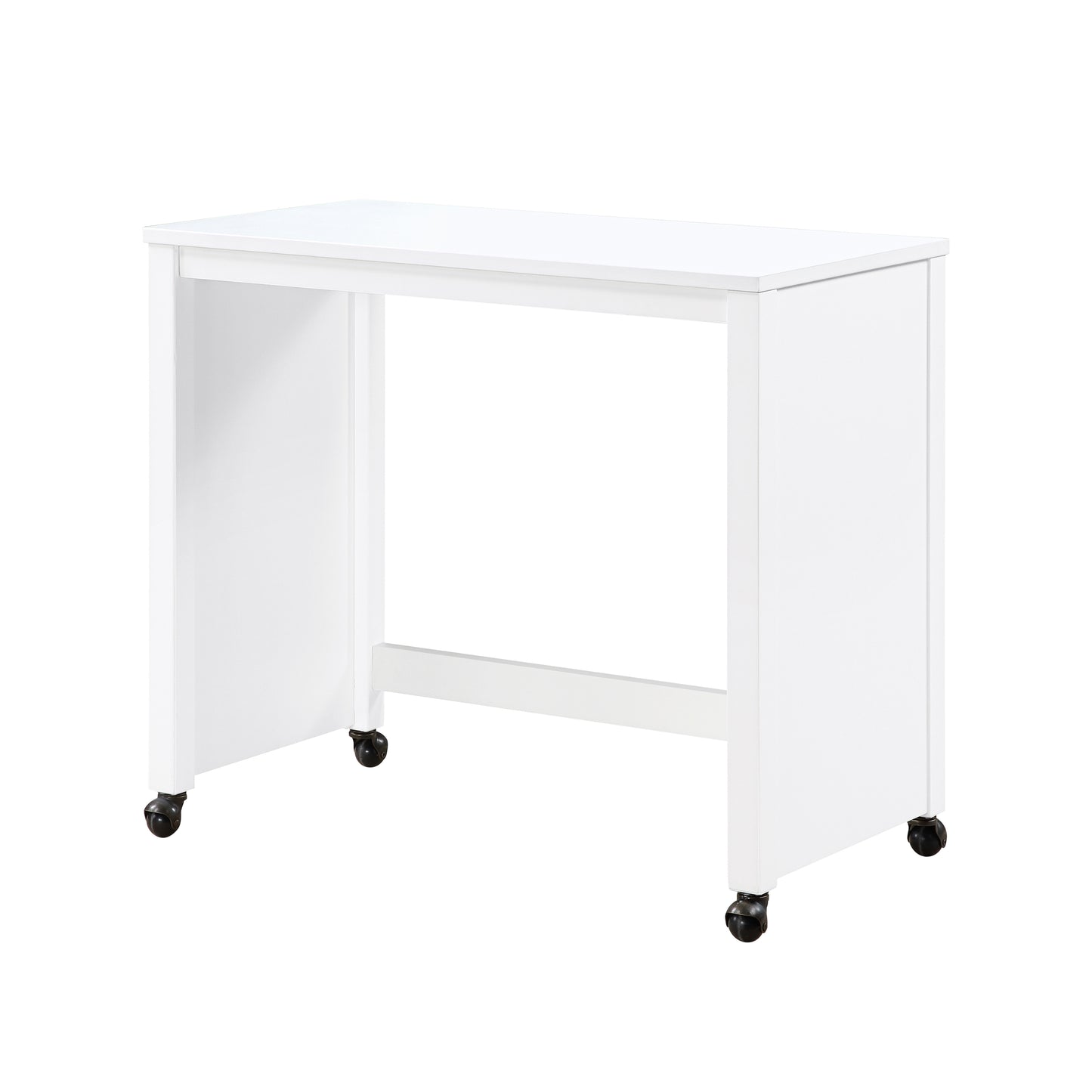 4998WHT - 3-Piece Pack Desks with Stool Set