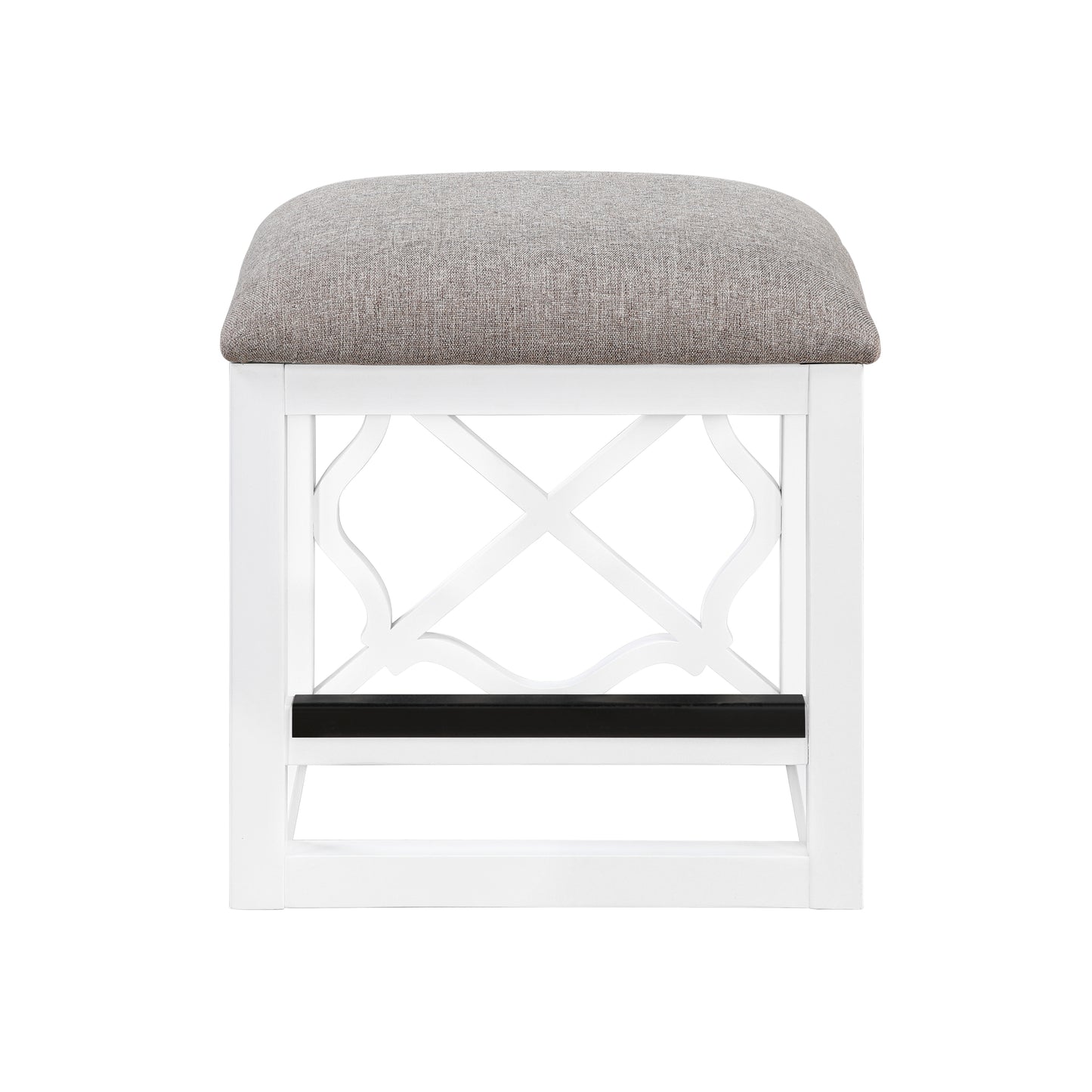 4998WHT - 3-Piece Pack Desks with Stool Set