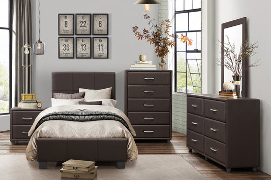 2220TDBR-1* - (2) Twin Platform Bed
