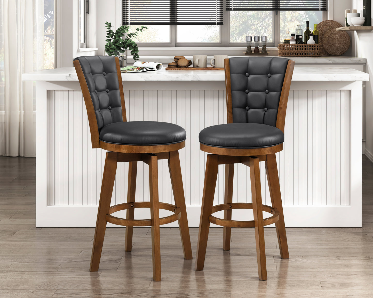 5505-29BKS - Swivel Pub Height Chair