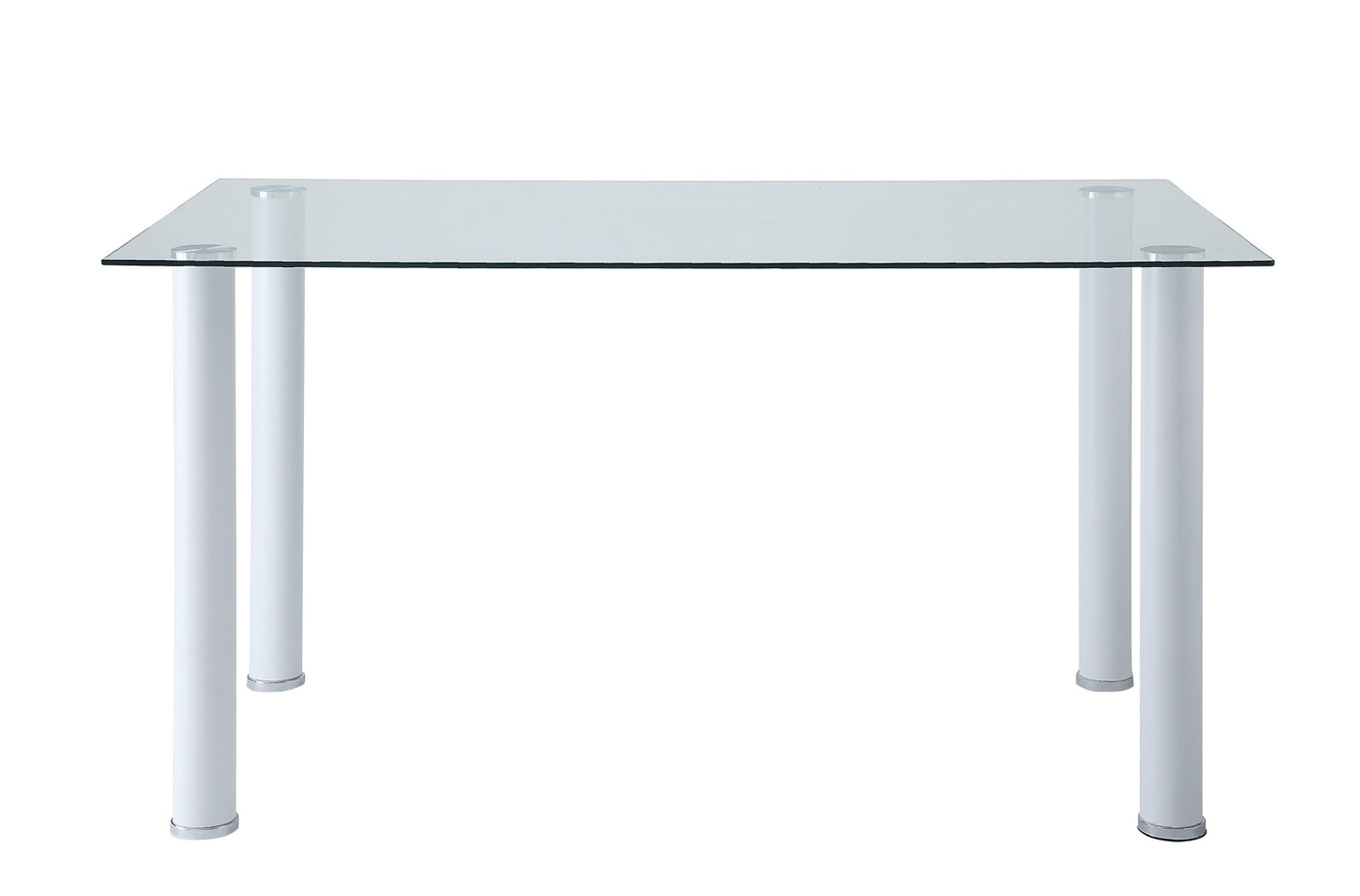 5538W* - (2)Dining Table, Glass Top