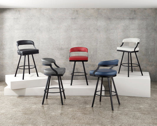 5565-29BK - Swivel Pub Height Chair