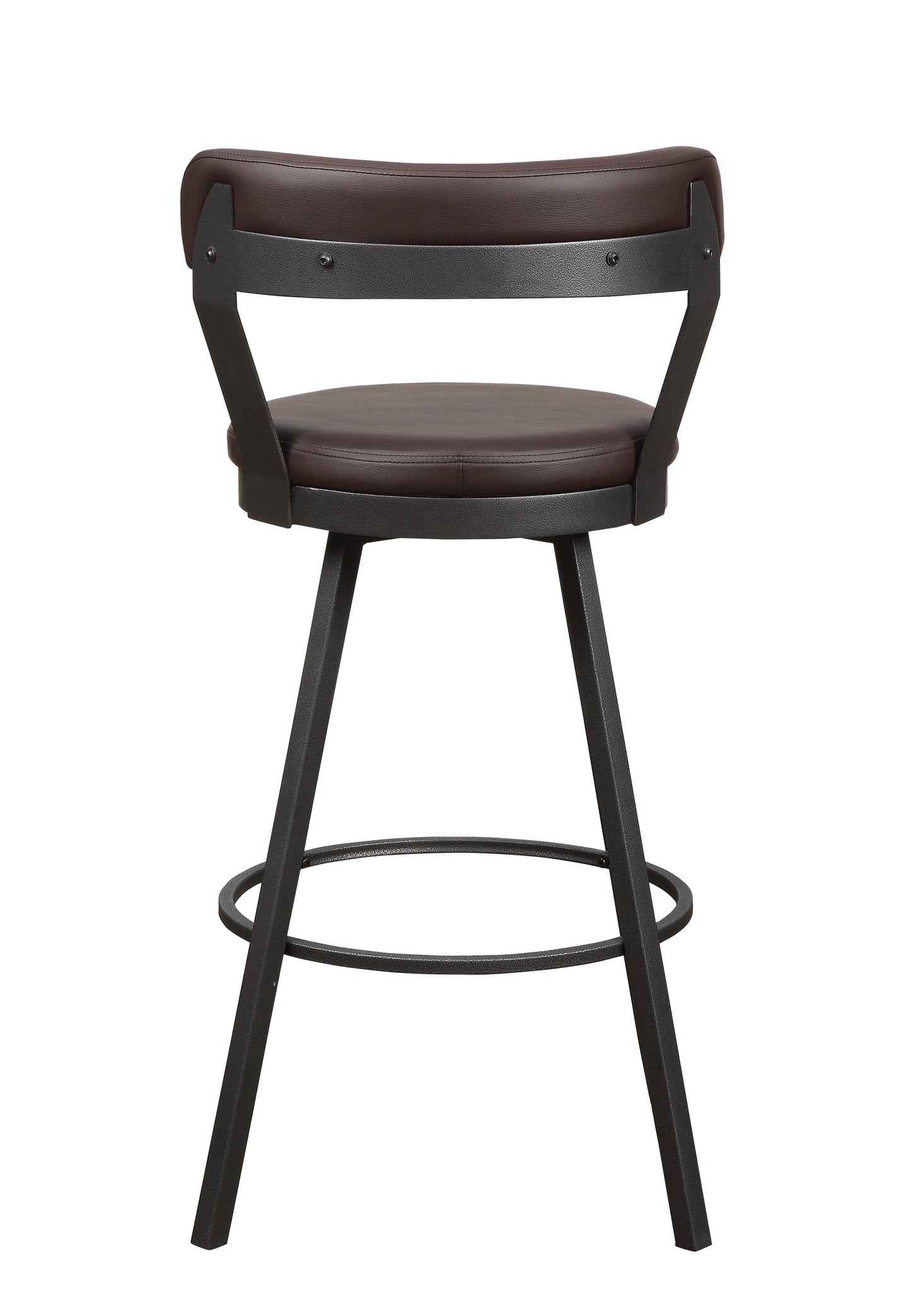 5566-29BR - Swivel Pub Height Chair, Brown