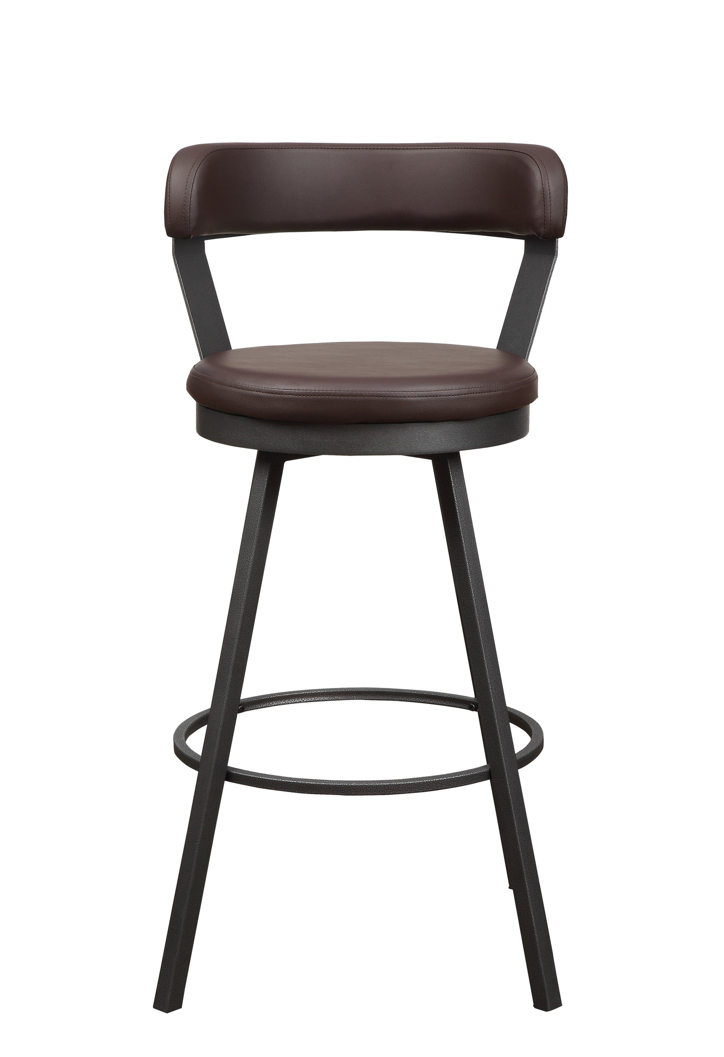 5566-29BR - Swivel Pub Height Chair, Brown