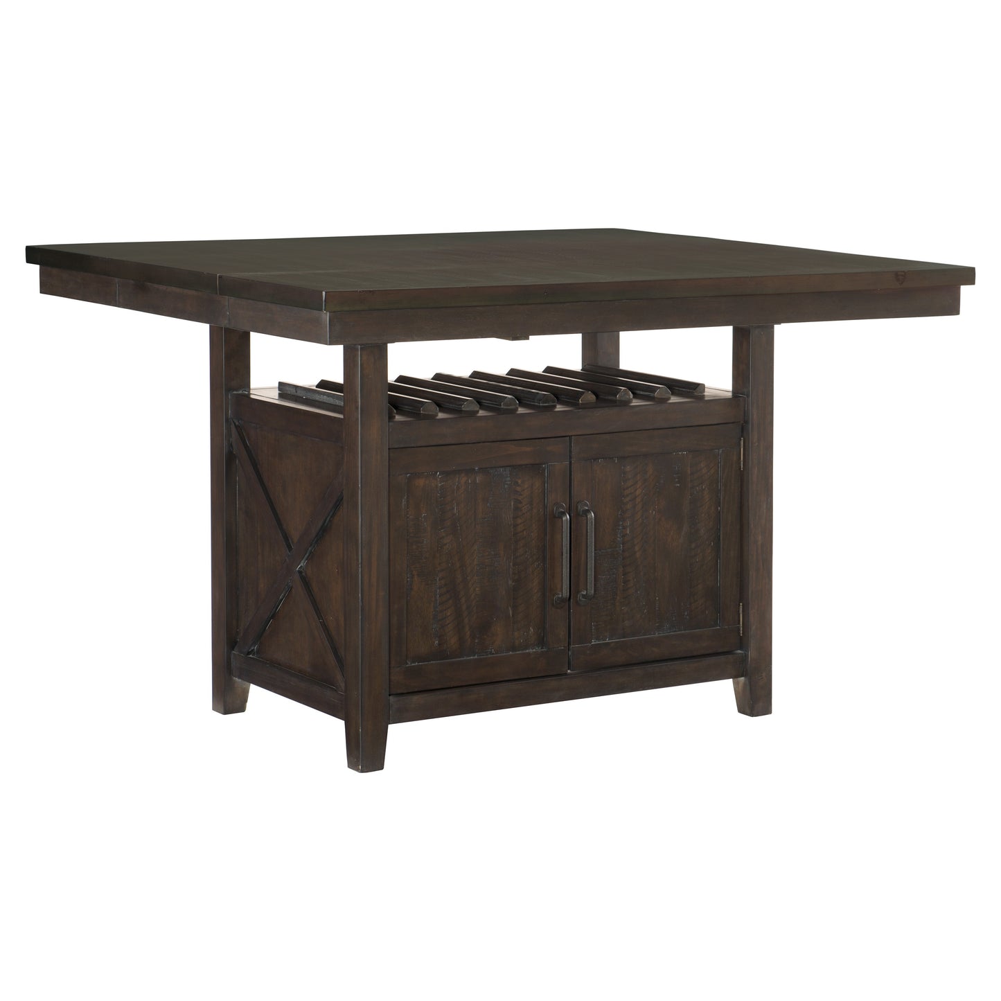 5655-36* - (2)Counter Height Table with Storage Base