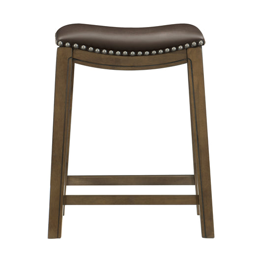 5682BRW-24 - 24 Counter Height Stool, Brown