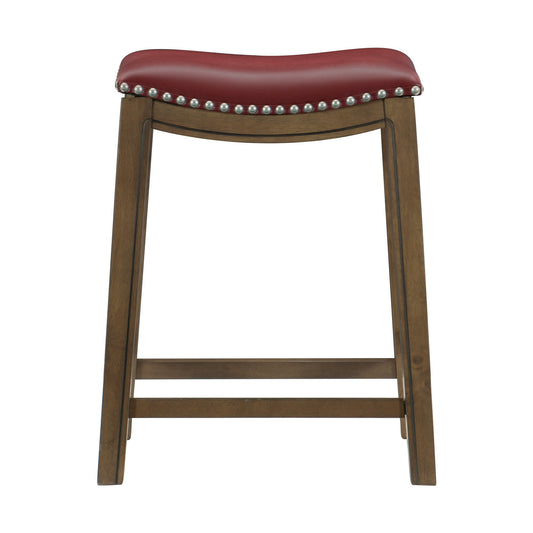 5682RED-24 - 24 Counter Height Stool, Red