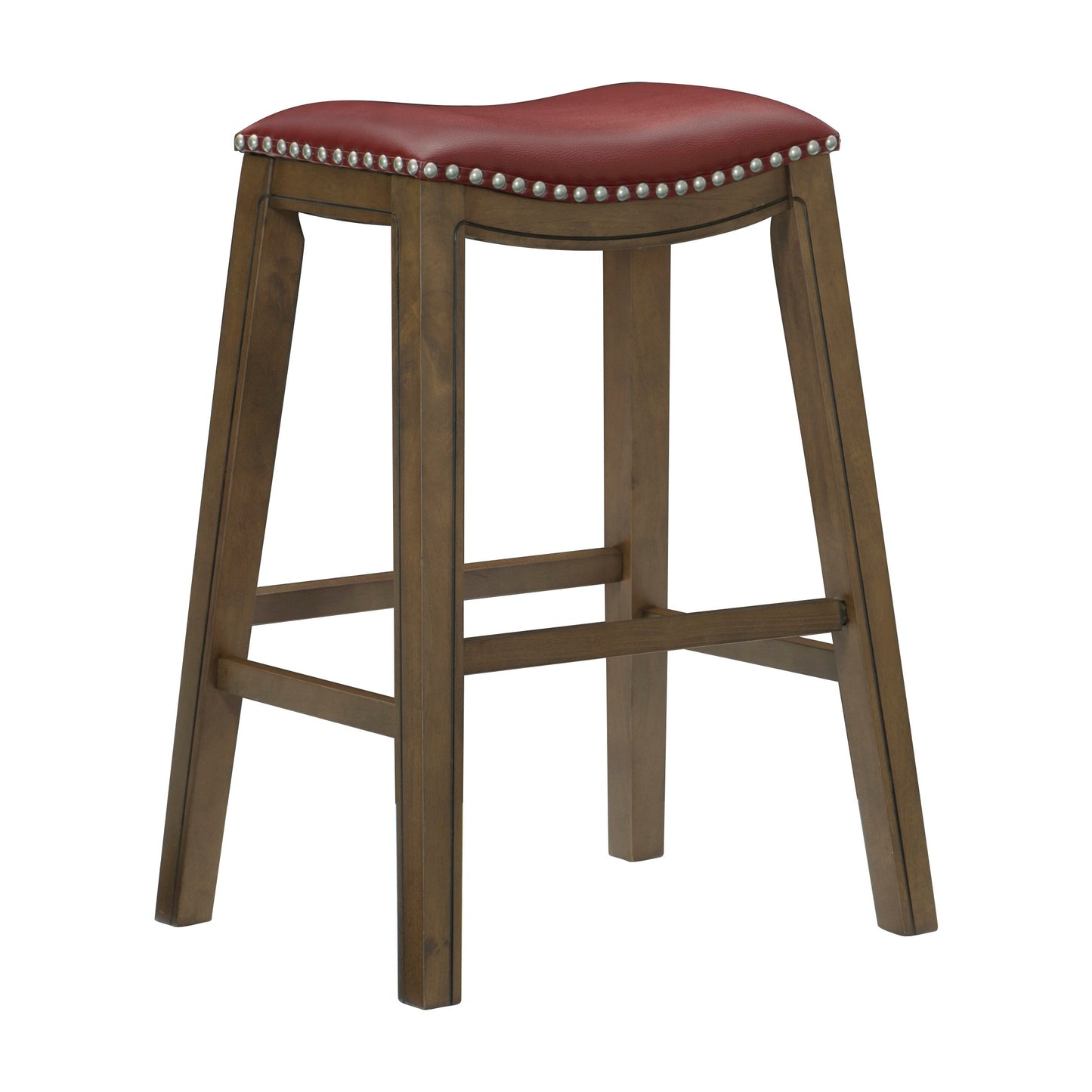 5682RED-29 - 29 Pub Height Stool, Red