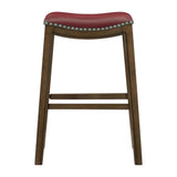 5682RED-29 - 29 Pub Height Stool, Red